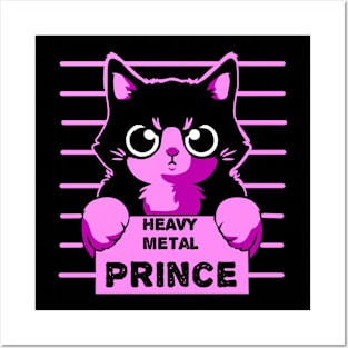 Prince cats Posters and Art